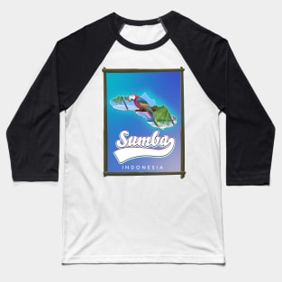 Sumba Indonesia map Baseball T-Shirt